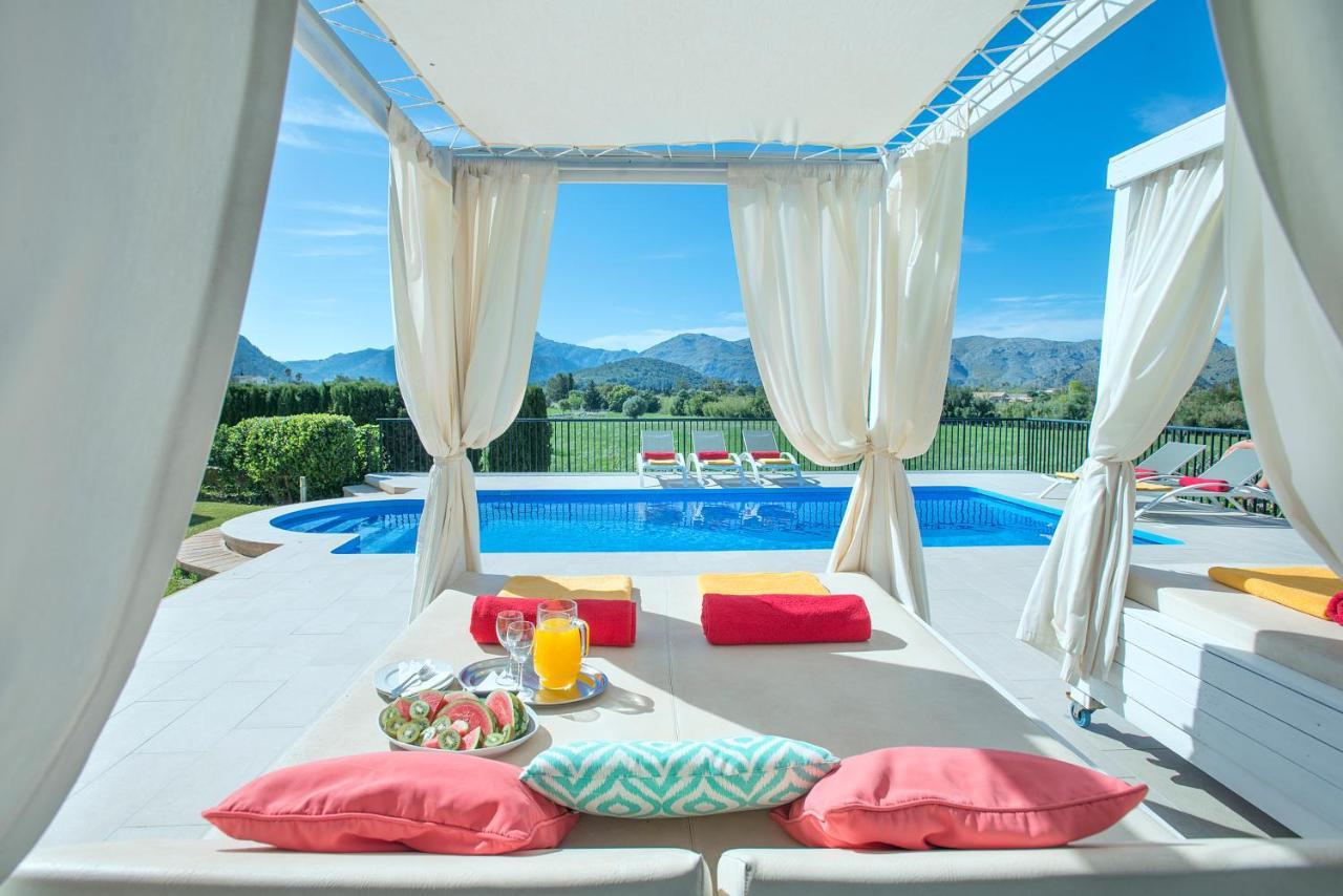 Owl Booking Villa Siquier - Luxury Retreat With Mountain Views 波连斯萨 外观 照片