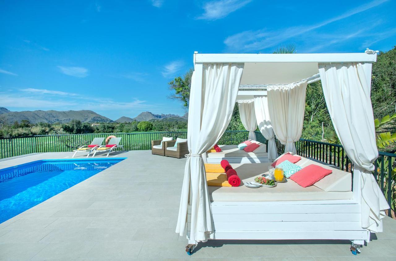 Owl Booking Villa Siquier - Luxury Retreat With Mountain Views 波连斯萨 外观 照片