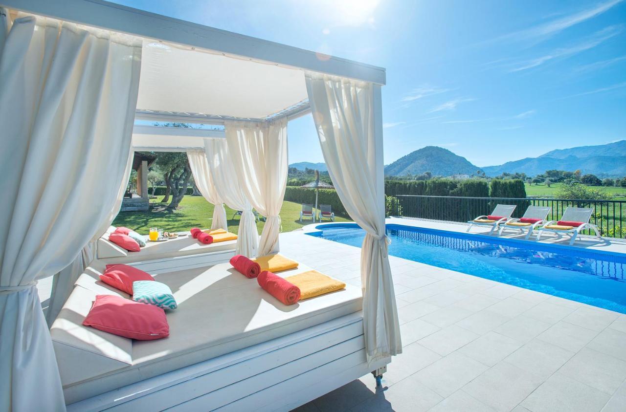 Owl Booking Villa Siquier - Luxury Retreat With Mountain Views 波连斯萨 外观 照片