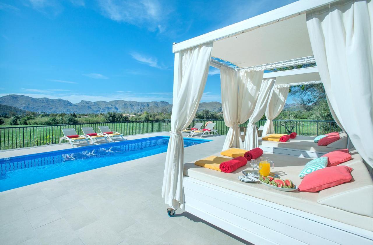 Owl Booking Villa Siquier - Luxury Retreat With Mountain Views 波连斯萨 外观 照片